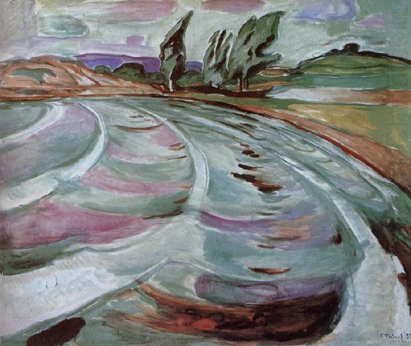 Wave, Edvard Munch